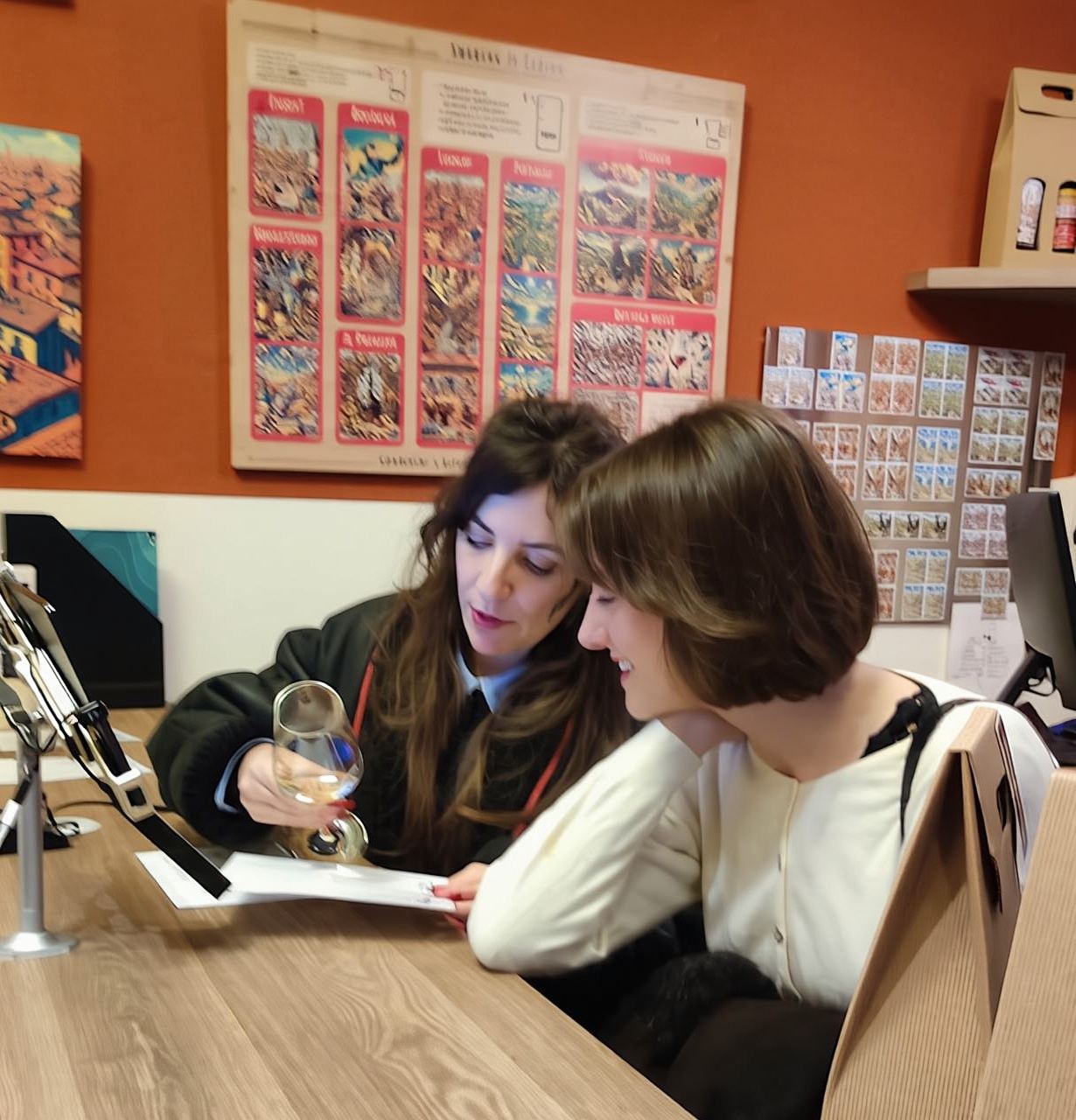 Bologne : Dégustation de mets et de vins avec jeu interactif