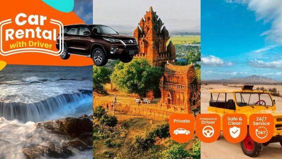 Alquiler de coche con conductor en Nha Trang a Da Lat, Mui Ne, Doc Let