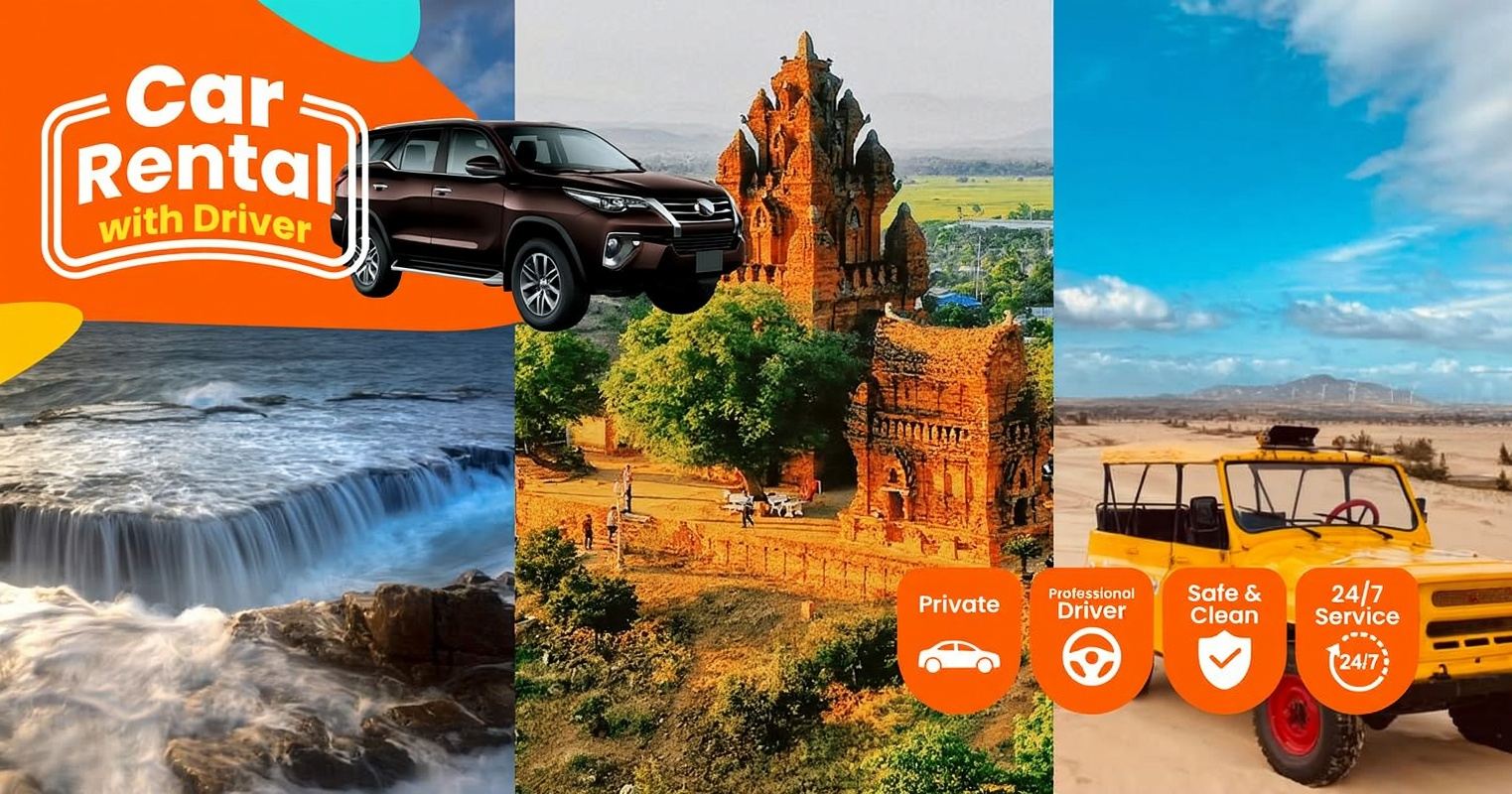 Nha Trang Mietwagen mit Fahrer nach Da Lat, Mui Ne, Doc Let