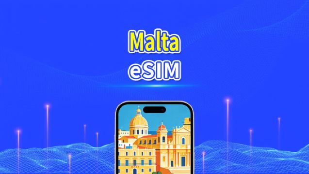 Malta eSIM | 5G/4G | Data berkecepatan tinggi | 24 jam | 1-30 hari | Kode QR