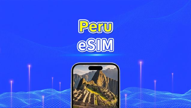eSIM do Peru | 4G | Pacote diário/de dados | 24 horas | 1-30 dias | Código QR