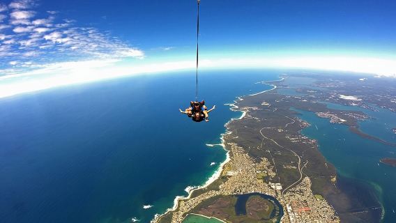 Skydive Newcastle Parachuting one-day tour from Sydney, Australia