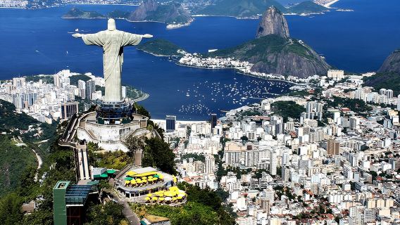 Christ Redeemer Skip the Line By Train, Maracanã with Lunch and Sugar Loaf