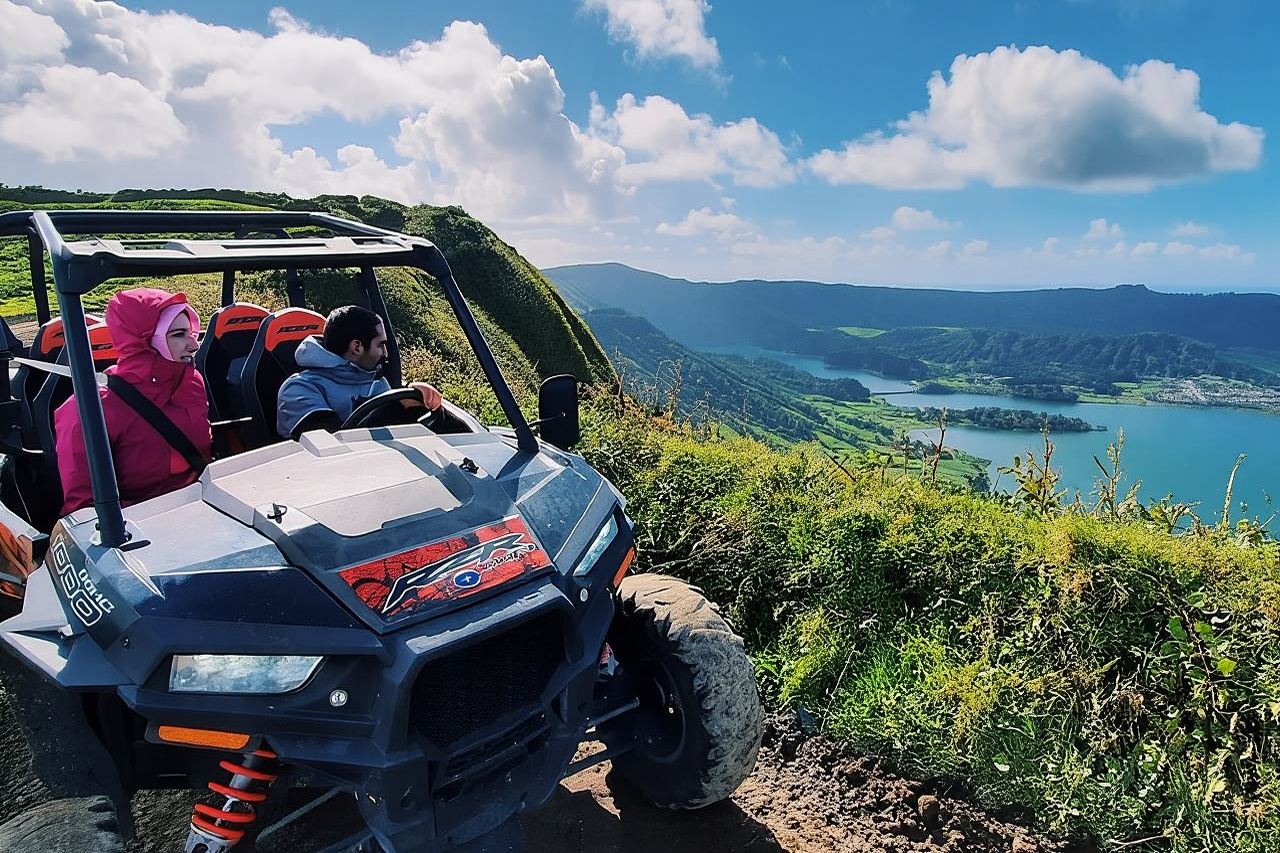 Buggy – Ekskursi Luar Jalan dengan makan tengah hari dari Ponta Delgada ke Sete Cidades (Dikongsi)