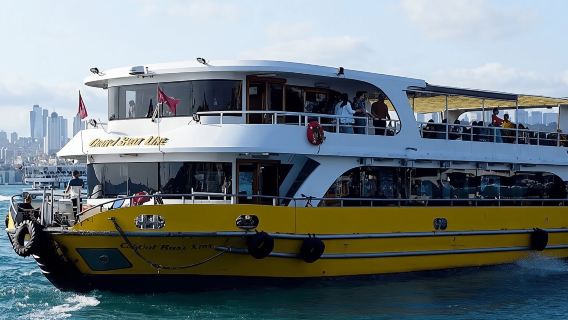 Istanbul: Bosphorus and Golden Horn Cruise with Audio Guide
