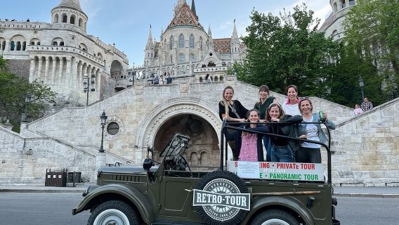 Budapest Private City Tour With a Vintage Russian Jeep
