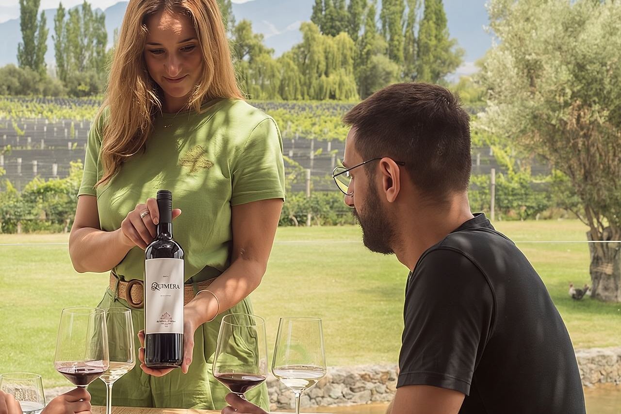 Tour privado por Chandon y almuerzo en el Bistro Chimera - Guía Michelin