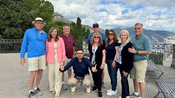 Lawatan peribadi Messina ke Taormina dan Castelmola