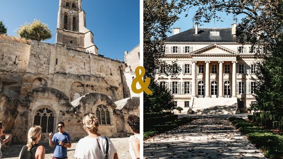 Tur Sehari Gabungan St-Emilion & Médoc termasuk Mencicipi Anggur dan Makan Siang