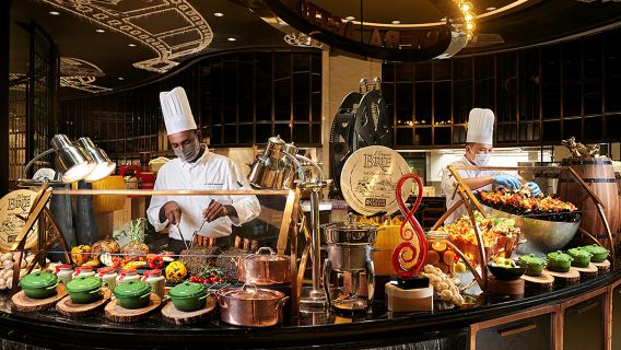 【買一送一】澳門新濠影滙飯店星匯自助餐 早餐/午餐/晚餐