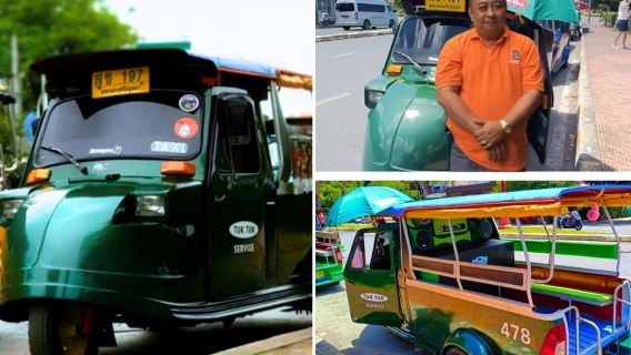 タイ・アユタヤ発着｜「ヘンさん」とのアユタヤ巡り　トゥクトゥク貸切