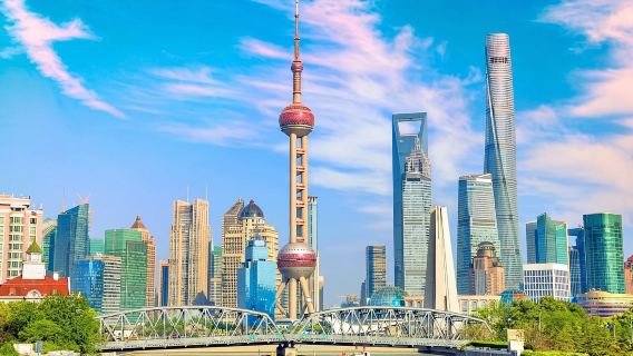 Shanghai: Bund + Via pedonale di Nanjing Road + Giardino Yuyuan + Strada Wukang | guida multilingue (cinese, inglese, russo, francese e spagnolo)