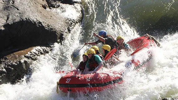 Excursión de medio día de rafting en el río Barron en Cairns [servicio en inglés + traslado desde varios puntos de la ciudad + guía turístico profesional]