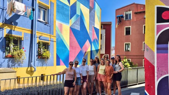 Bilbao: Tour đi bộ nghệ thuật đường phố với bia thủ công địa phương