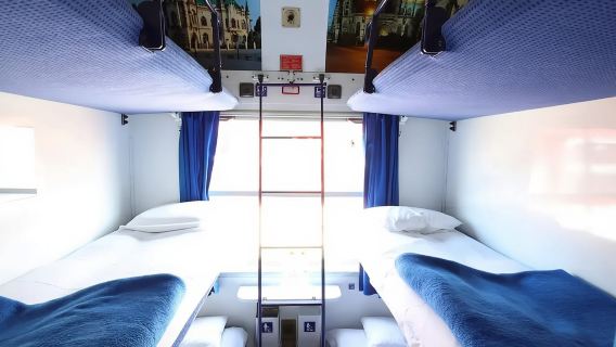 Le train de nuit entre Bruxelles et Berlin aller-retour