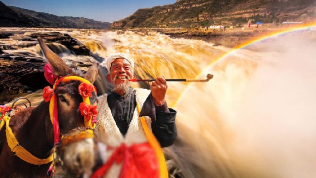 陜西黃河壺口瀑布+黃帝陵一日遊【可選20人行政艙+專車接早】