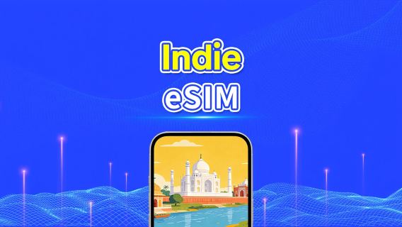 Indie 4G eSIM | Zasięg wielosieciowy | Dzienny/Łączny pakiet danych | 1–30 dni | Rozliczenie według dni kalendarzowych | Kod QR