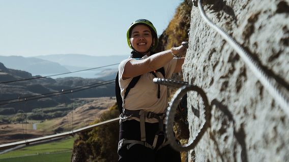 Half-Day Level 2 Waterfall Climbing from Wanaka