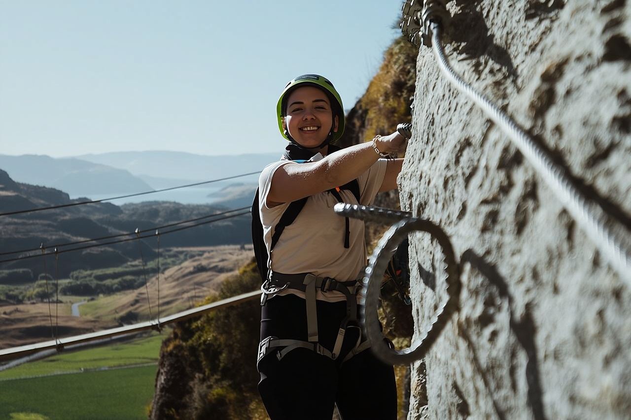 Half-Day Level 2 Waterfall Climbing from Wanaka