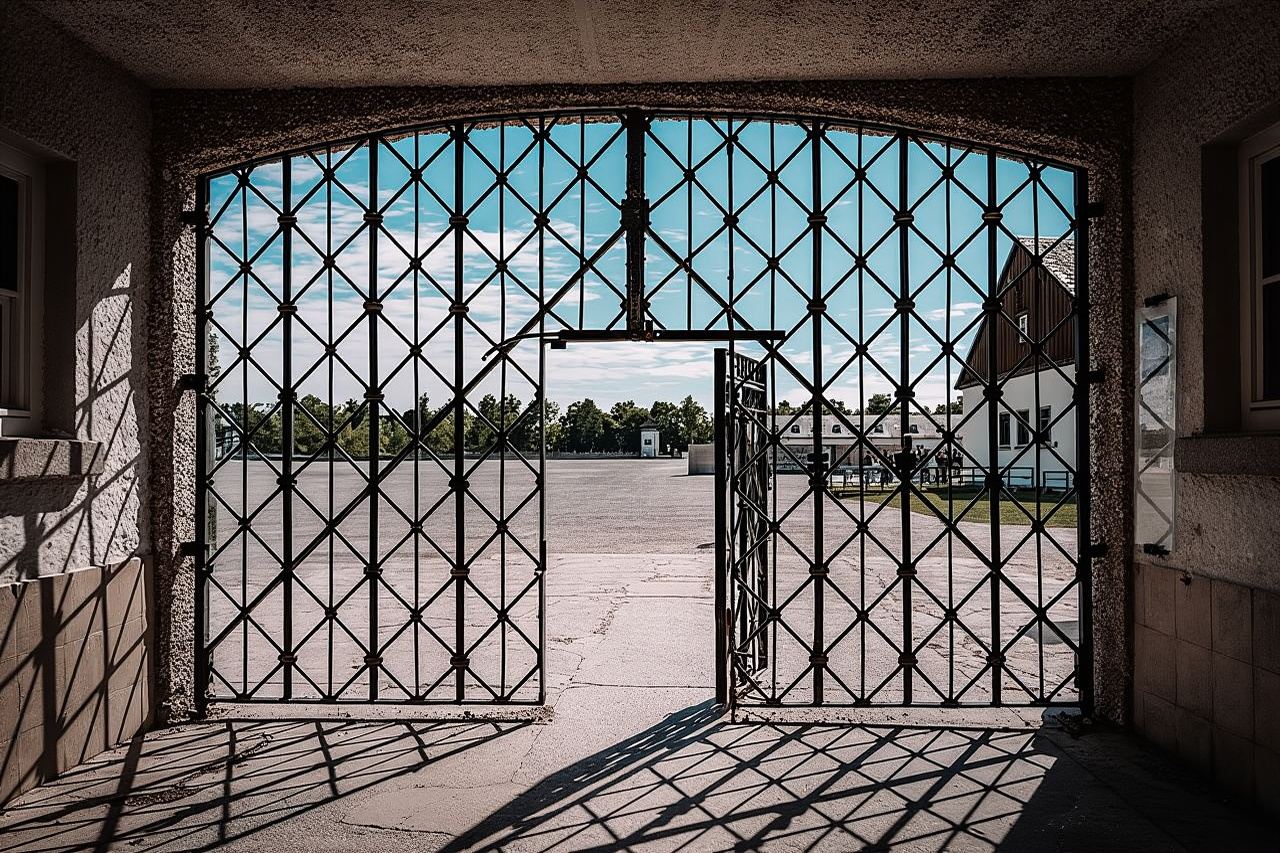 Besichtigung der Gedenkstätte des Konzentrationslagers Dachau ab München mit dem Zug