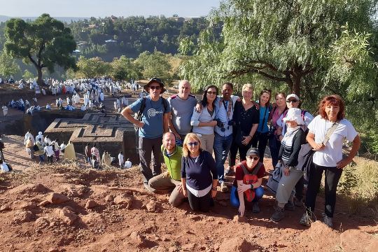 Visiting Lalibela churches