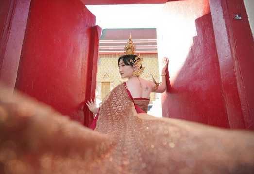 Thai traditional costume rental [includes hair and makeup/optional photography service/multi-person packages available/high-value Thai costume...