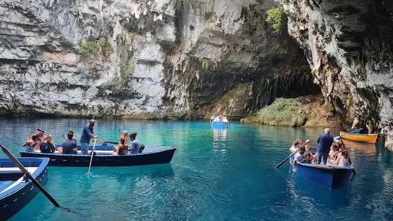 Excursión privada de medio día a Cefalonia y excursión por la costa