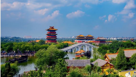 Zhengzhou: Qingming Riverside Park + Kaifeng Mansion + Daxiangguo Temple Day Tour & Attractions Customizable@
