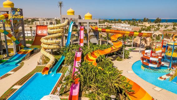 TOUR HURGHADA KE Taman Air Sindbad Sehari Penuh dengan Transfer & Makan Siang