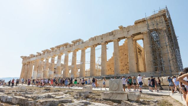 Tour giornaliero ad Atene, Acropoli, Museo e Capo Sounion con pranzo