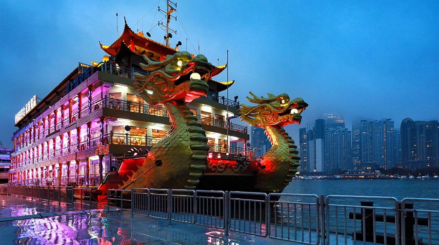 上海黃浦江遊覽網紅遊船自助餐晚宴浦江夜遊外灘東方明珠陸家嘴大船郵輪（龍船／水晶公主／申城之光）含餐船票