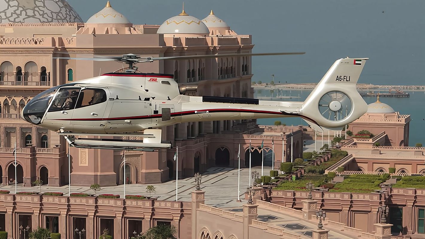 Abu Dhabi helicopter experience