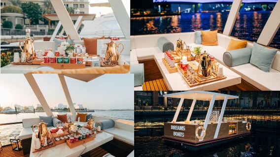 Dream Boat Floating Cafe in Dubai