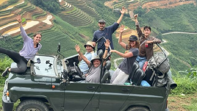Full Day Sapa Jeep Open Air Jeep Off The Beaten Track
