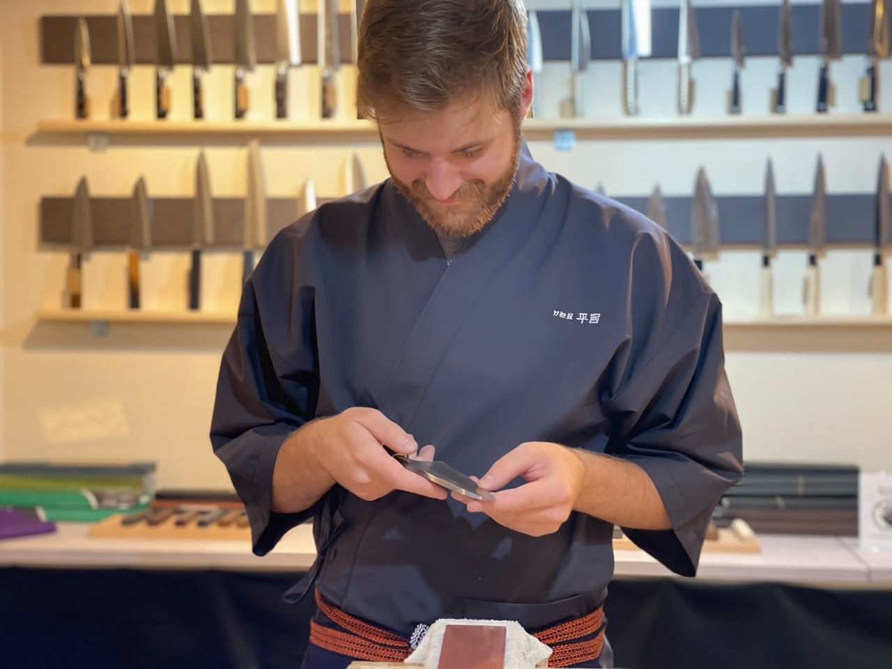 Kioto: Taller de afilado de cuchillos y ajuste de mangos para principiantes