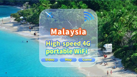 [Malaysia] 4G network | Unlimited traffic | Self-pickup at the airport | WiFi rental, high-speed traffic, shared by multiple people, ready to use at boot, 12H standby, 24H customer service