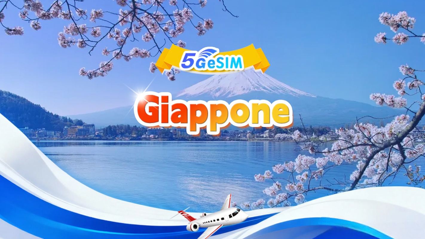 Giappone 5G eSIM | Pacchetto giornaliero/Pacchetto totale | 1-30 giorni | QR code