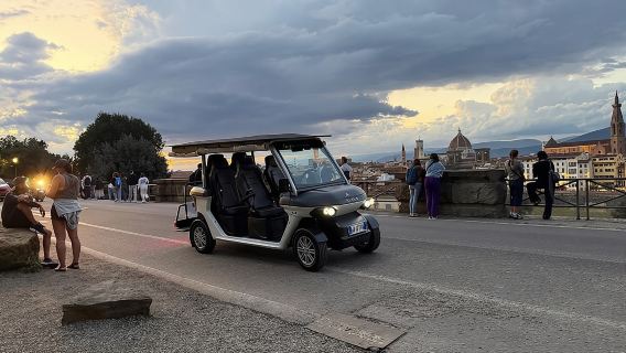 Florence : Scenic tour of Piazzale Michelangelo with tasting