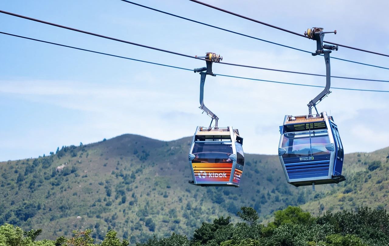 香港ゴンピン360ケーブルカー入場チケット-スタンダードキャビン/ガラス張りゴンドラ/パノラマキャビン