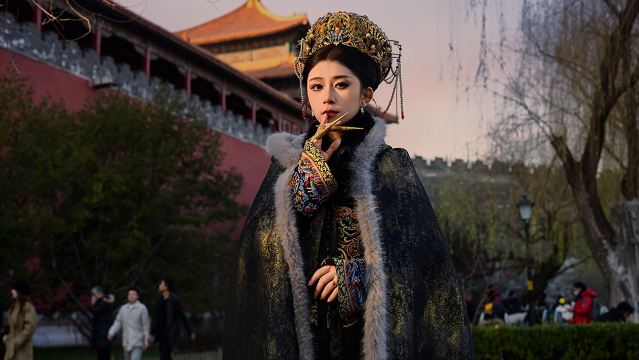 베이징 베이하이 공원(북해공원) 여행 사진[베이징 8개 체인점·한푸 의상 체험+메이크업 및 액세서리/고풍스러운 촬영 다중 패키지 선택 가능]