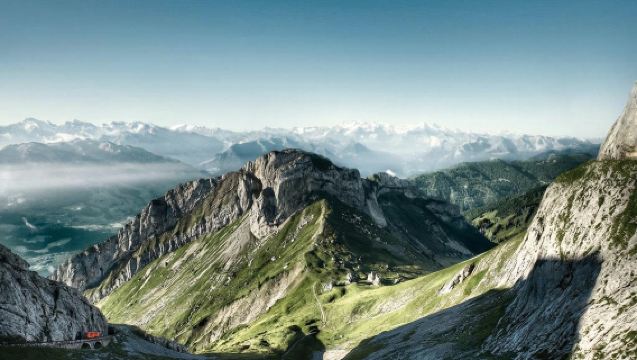 Lucerne and Mount Pilatus with a Lake Cruise, Cable Car and Cogwheel Rail Ride