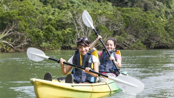 沖縄  比謝川カヤック