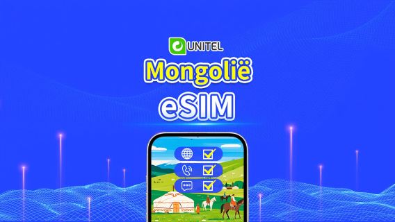 Mongolië lokaal 5G eSIM | Onbeperkte lokale gesprekken en SMS | Totale databundel | 3–10 dagen | Facturering per kalenderdag | QR Code