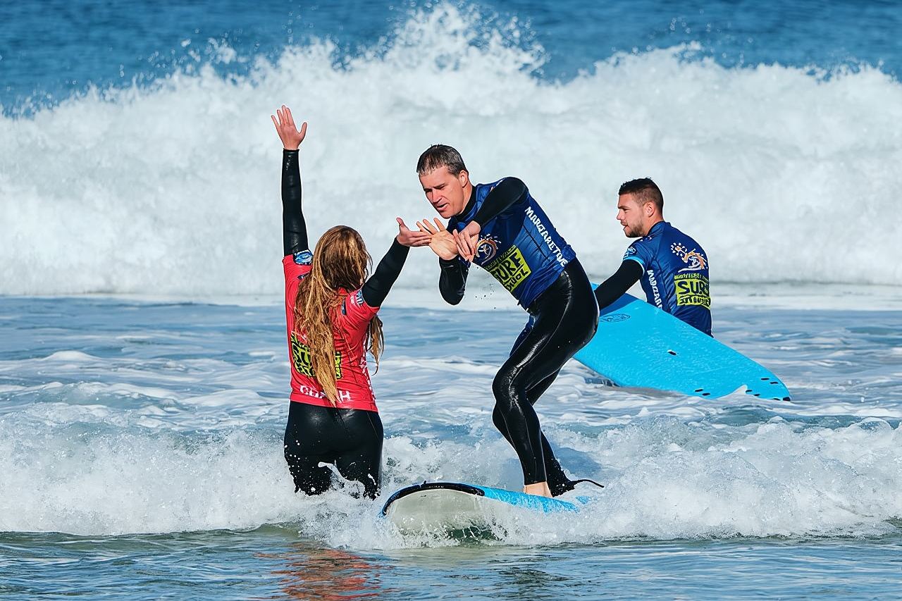 Margaret River Group Surfing Lesson