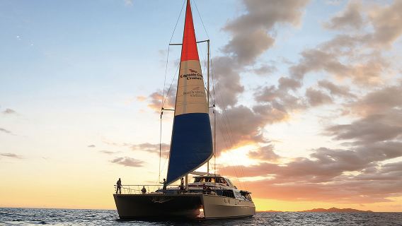 Fiji Heart-Shaped Island TIVUA ISLAND Captain Cook Sunset Dinner BBQ Cruise