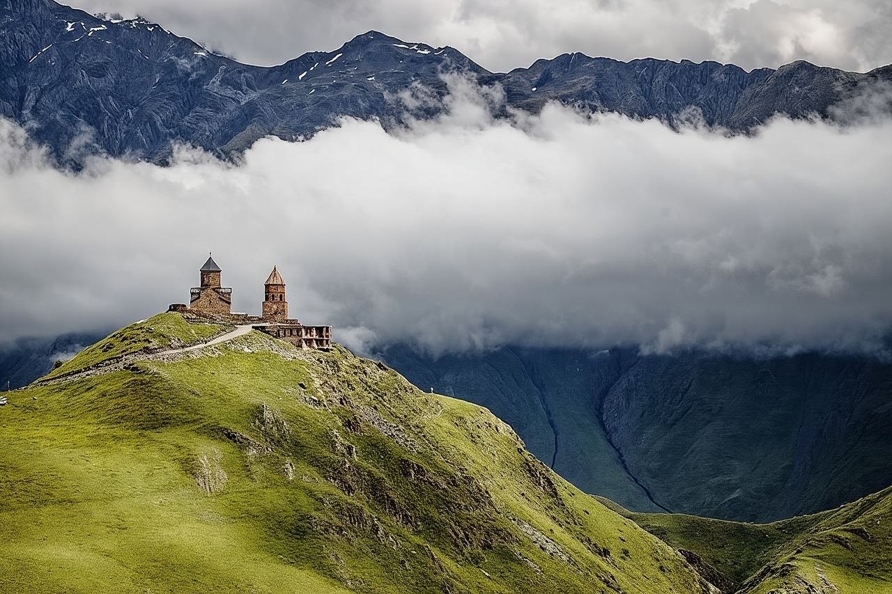 Ganztägige private Tour nach Kazbegi und Gudauri ab Tiflis