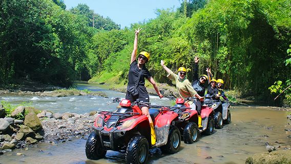 峇里島越野車ATV一日遊可選Kuber/Jambe漂流滑翔傘