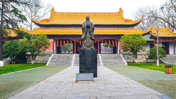 Depart from Nanjing: Niu Shou Mountain + Chaotian Palace + Yuejiang Tower + Jiangnan Gongyuan one-day tour[private group tour]
