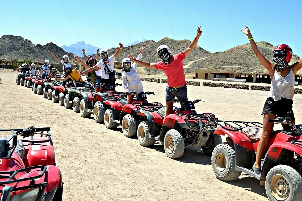 Quad 3 hours VIP safari adventure Hurghada