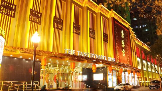 Entrada para el espectáculo de la dinastía Tang en Xi'an. Opción de dumplings o cena real.